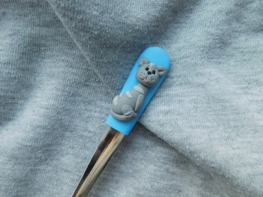 Modrá lžička - kočka II