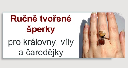 Originální šperky s nádhernou strukturou