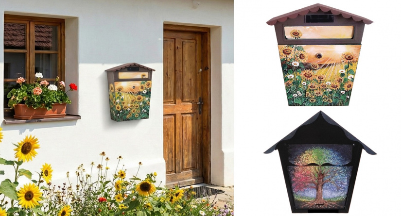 Originální schránky, které dodají domu jedinečný vzhled