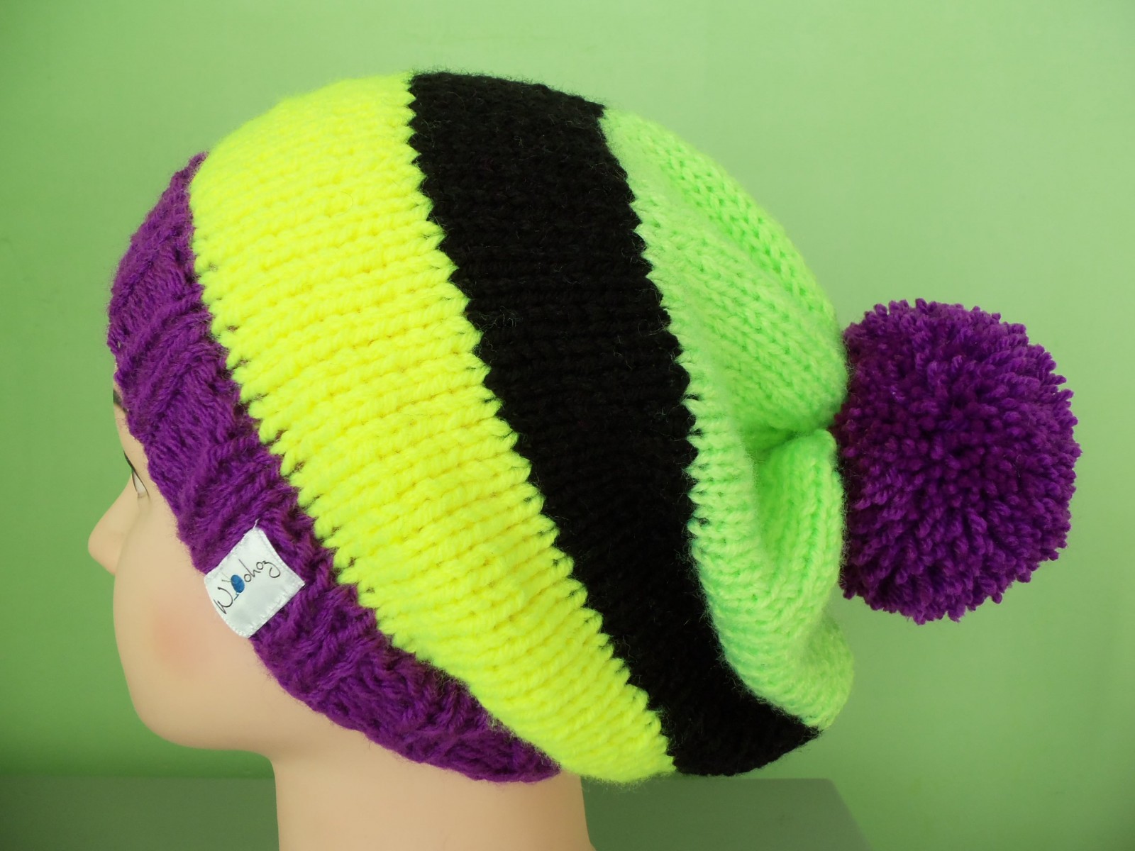 Pletený kulich - DUHOVKA