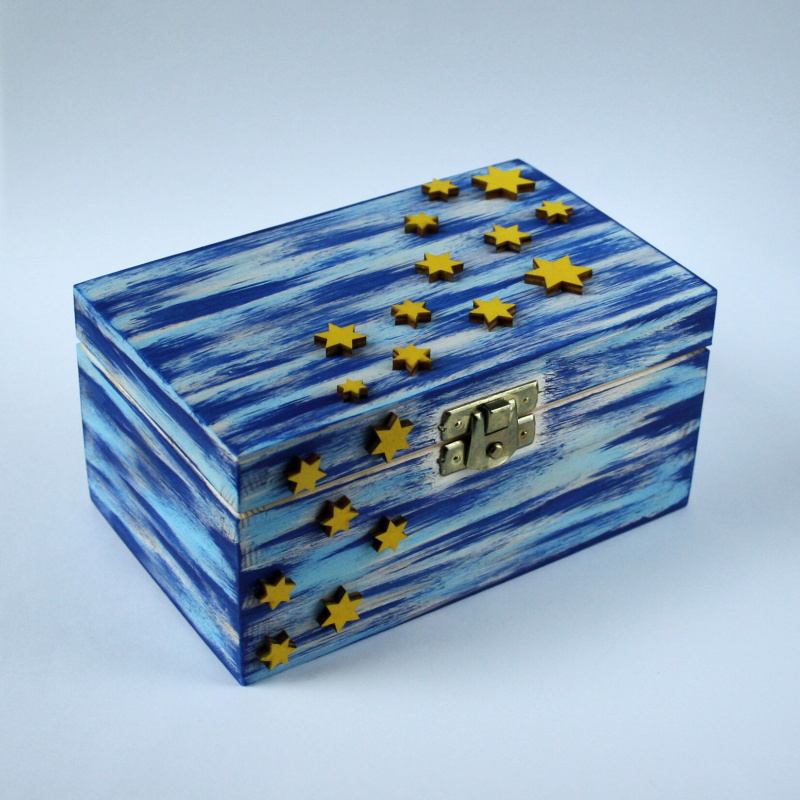 Krabička "Hvězdné nebe" - 2 přihrádky