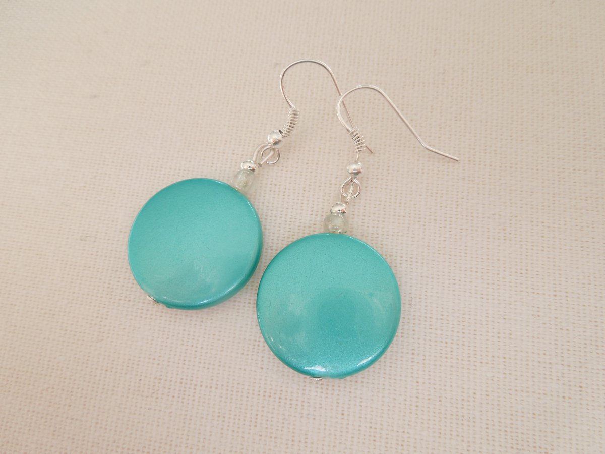 Tyrkysové náušnice