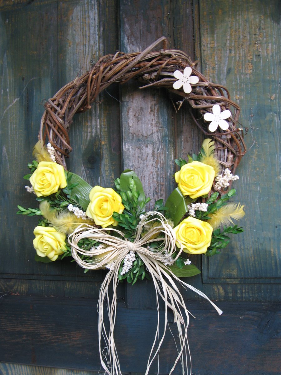 věneček plný růží