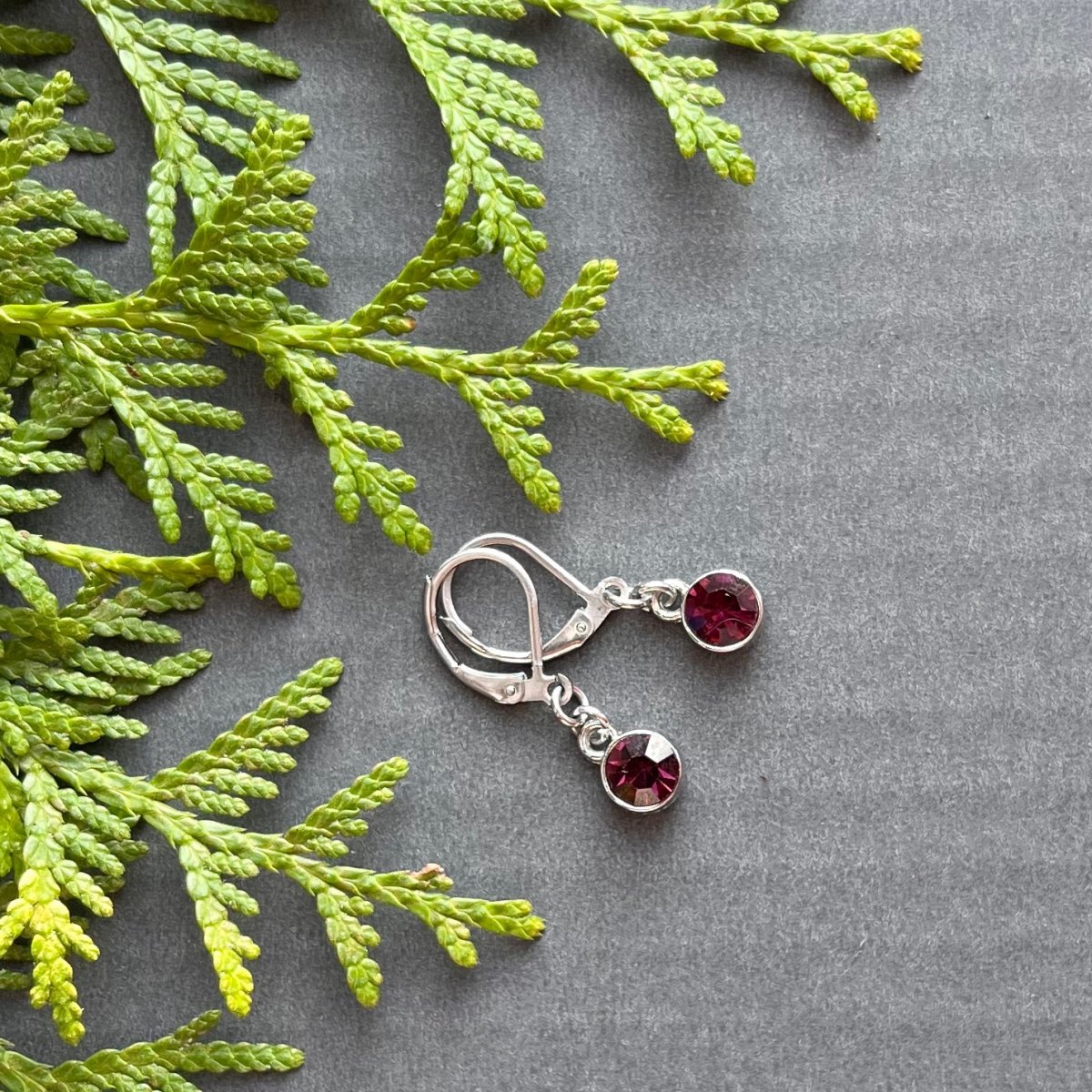 Nachové náušnice - S.Steel