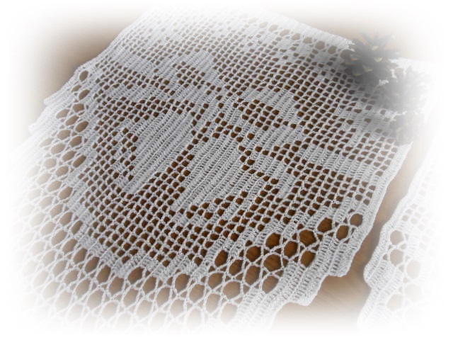 Záclonka vánoční...