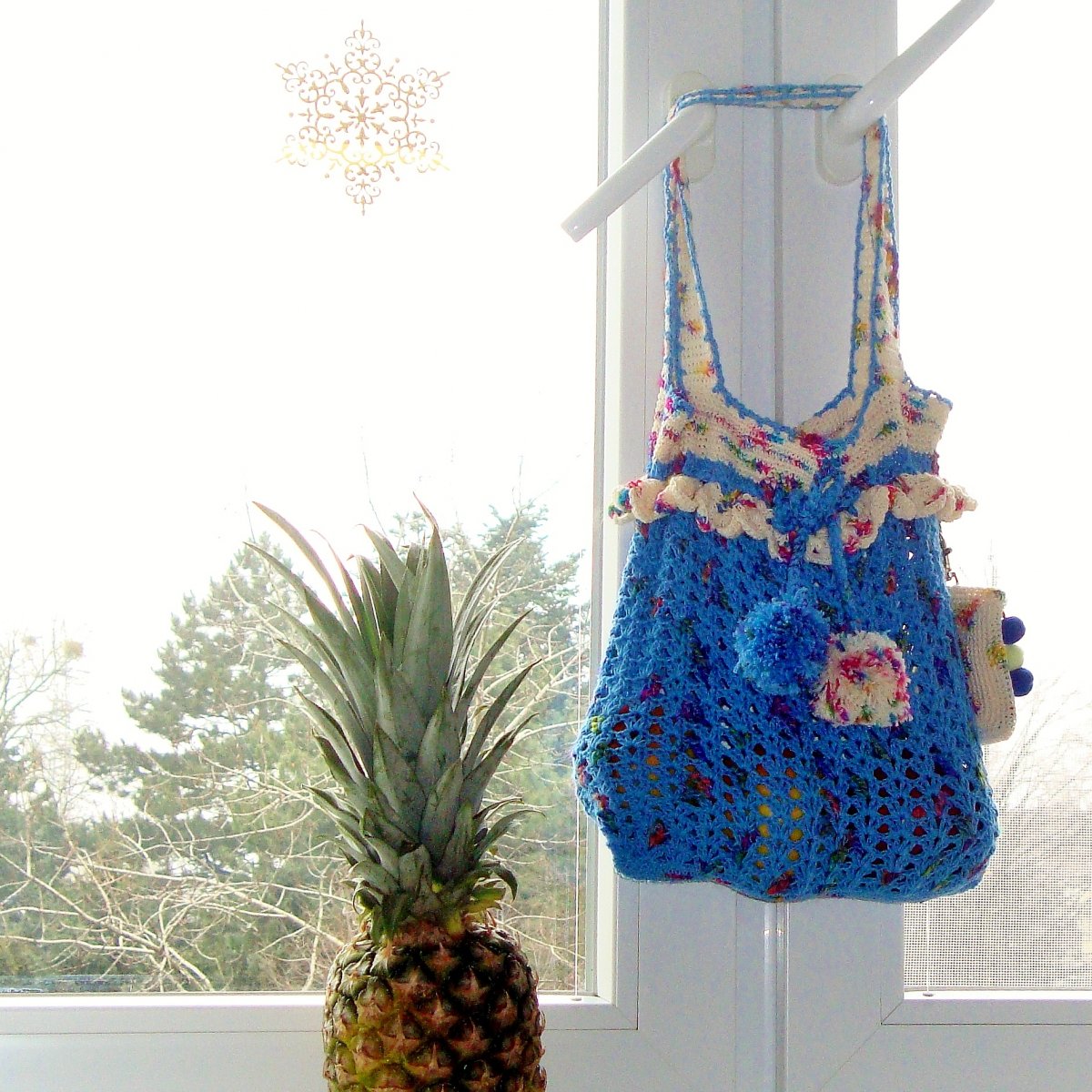 Háčkovaná taška