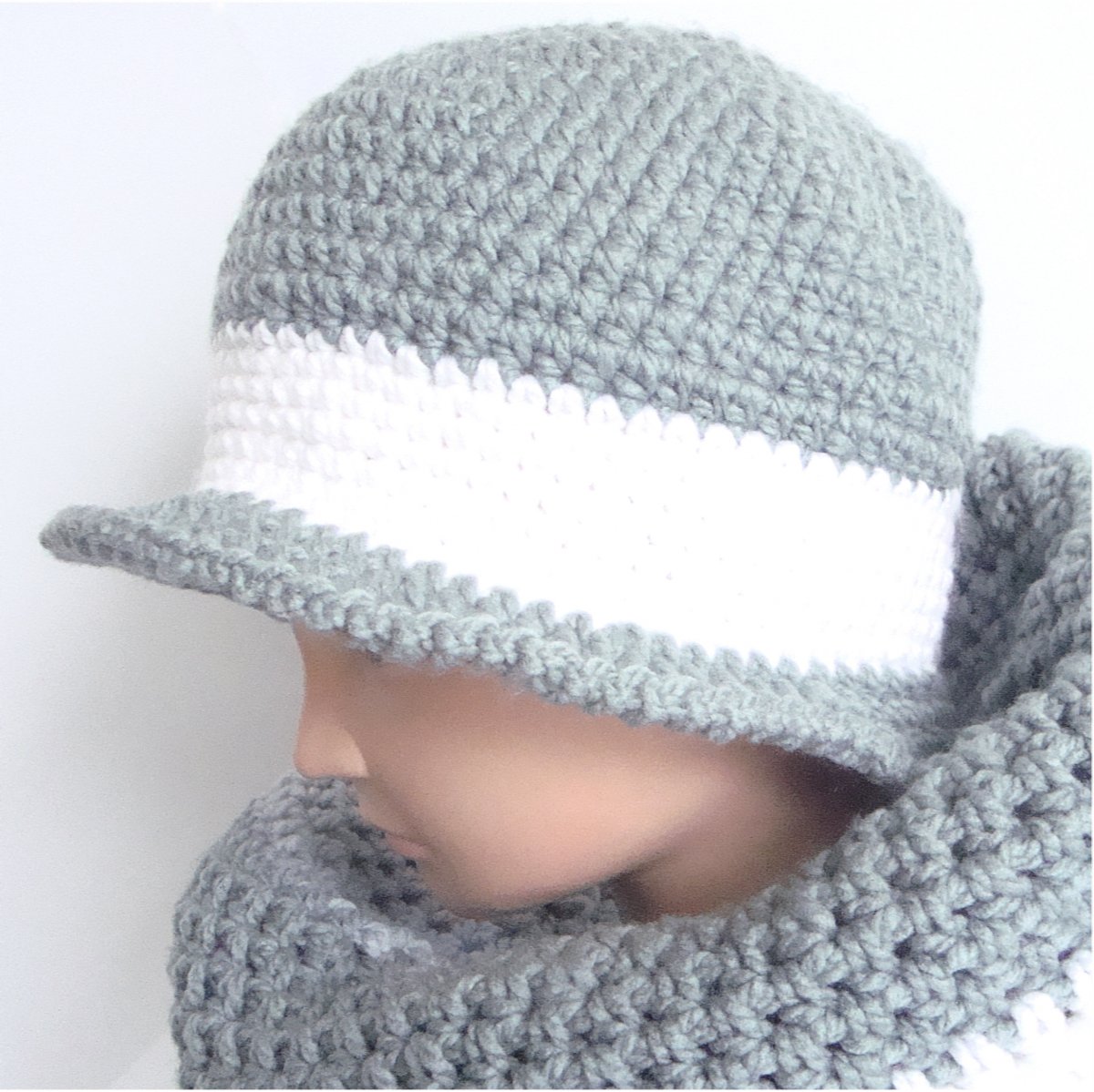 Háčkovaný klobouk