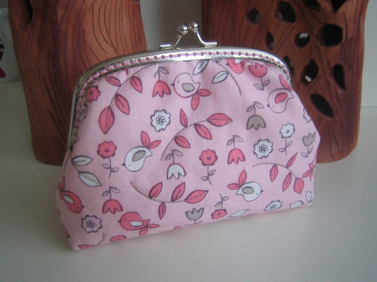 Ptáčci,kytičky a růžová