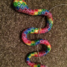 Náhrdelník pestrobarevný had