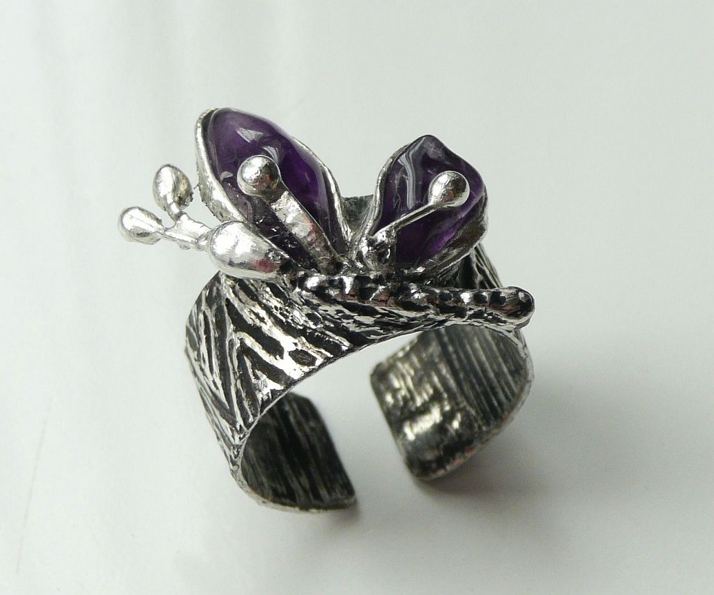 Ametystový motýl..