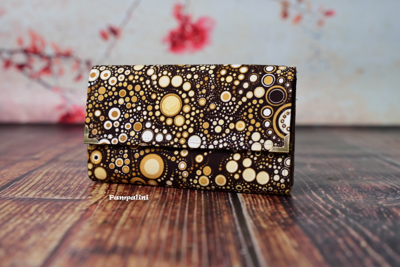 Peněženka větší - Barevné bublinky