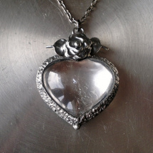 Náhrdelník Flora  (křišťál)