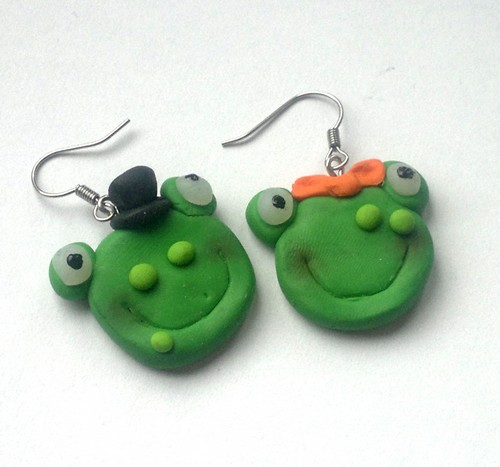 Žaneta a Žužla Žabákovi - náušničky