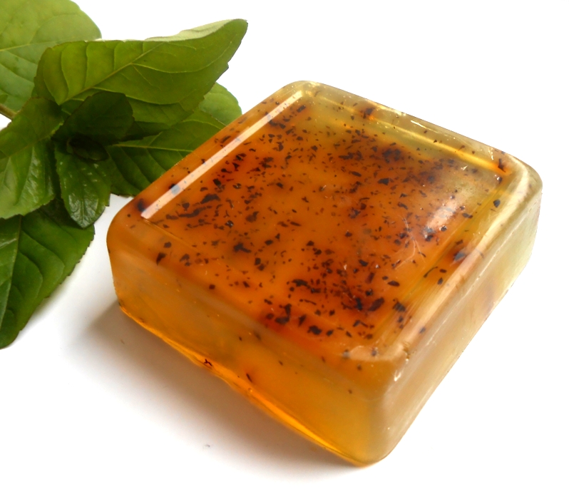 mýdlo KOSTKA se zeleným čajem...