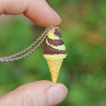 Vanilkovo-čokoládová zmrzlina