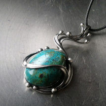 Náhrdelník Sága (chryzokol)