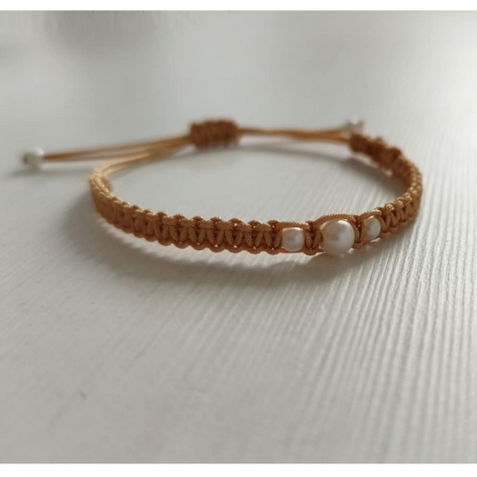 Náramek Shamballa s korálky