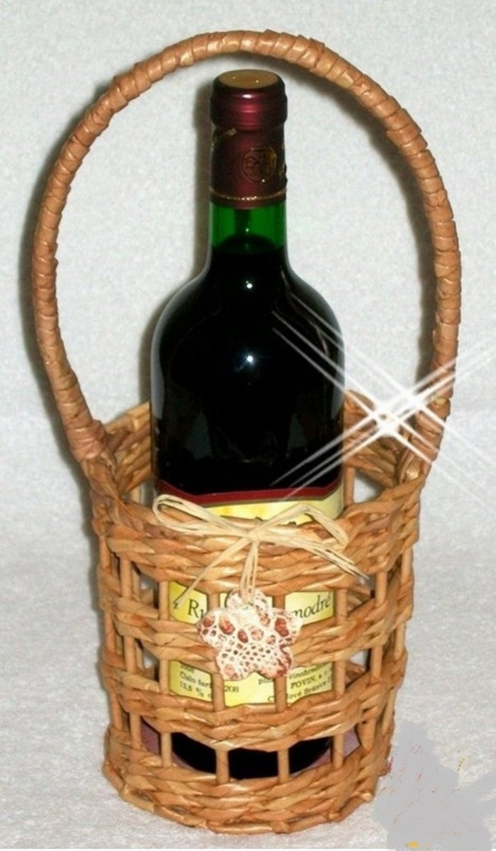 lahvovník -dárkový obal na víno