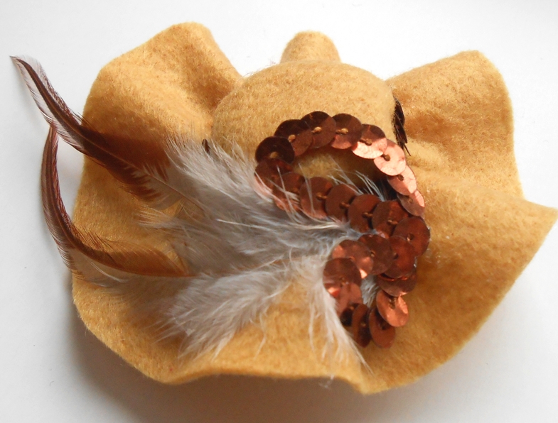 Brož klobouk No. 14 Brown