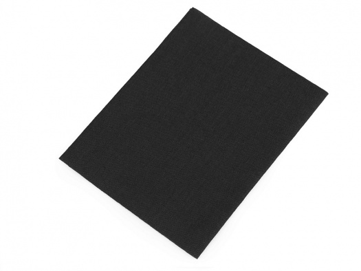 Nažehlovací záplaty 17x45 cm (1ks) - černá