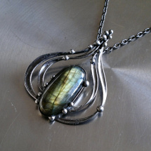 Náhrdelník Cliff  (labradorit)