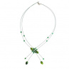 Zelená elegance II. - náhrdelník
