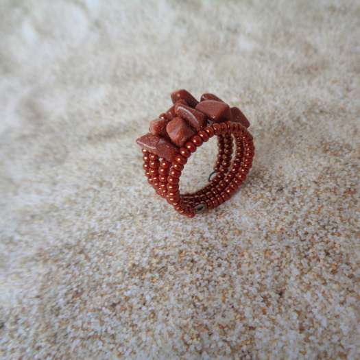 Prstýnek ,,S avanturínem"