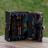 Peněženka Mandala Černá, 8 karet, 2 kapsy, na fotky