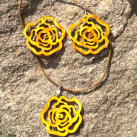 Žlutooranžové růže