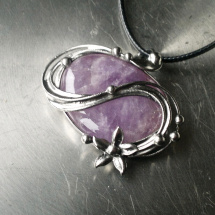 Náhrdelník Shaela  (ametyst)