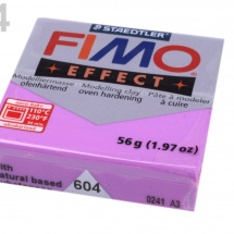 FIMO EFFECT 56g - efekt transparentní fialová