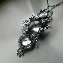 Náhrdelník Tirion   (křišťál)