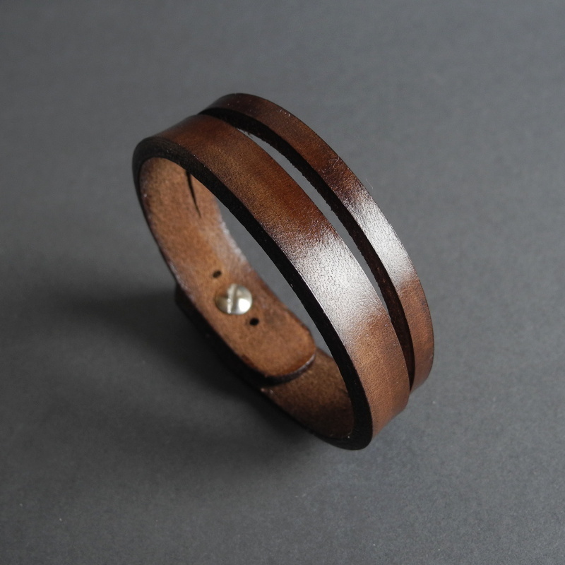 Josh (náramek z kůže, š=1,7cm)