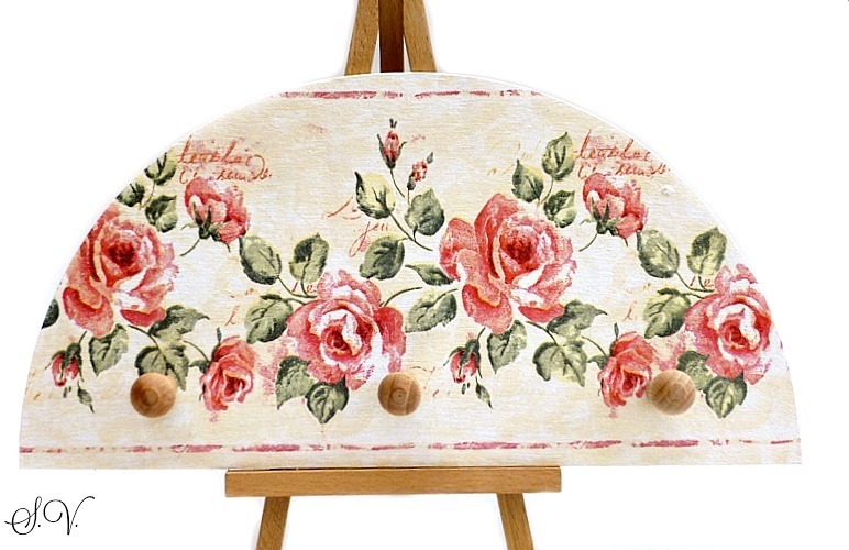 dřevěný věšáček - SLEVA