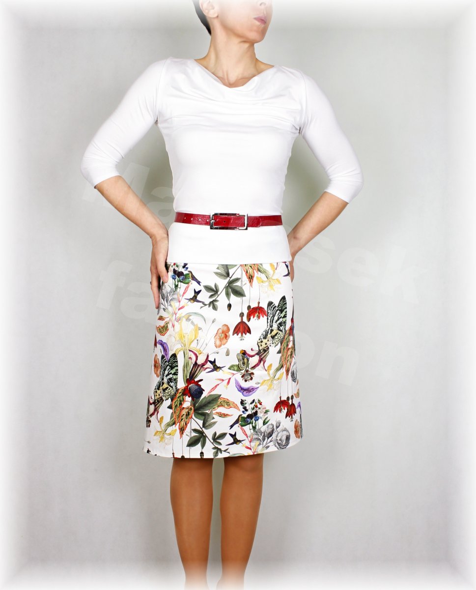 Sukně z krásné rifloviny vz.509