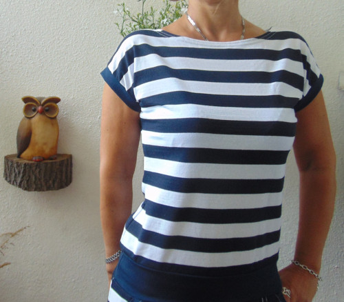 Tričko pruhy XS - XXXL