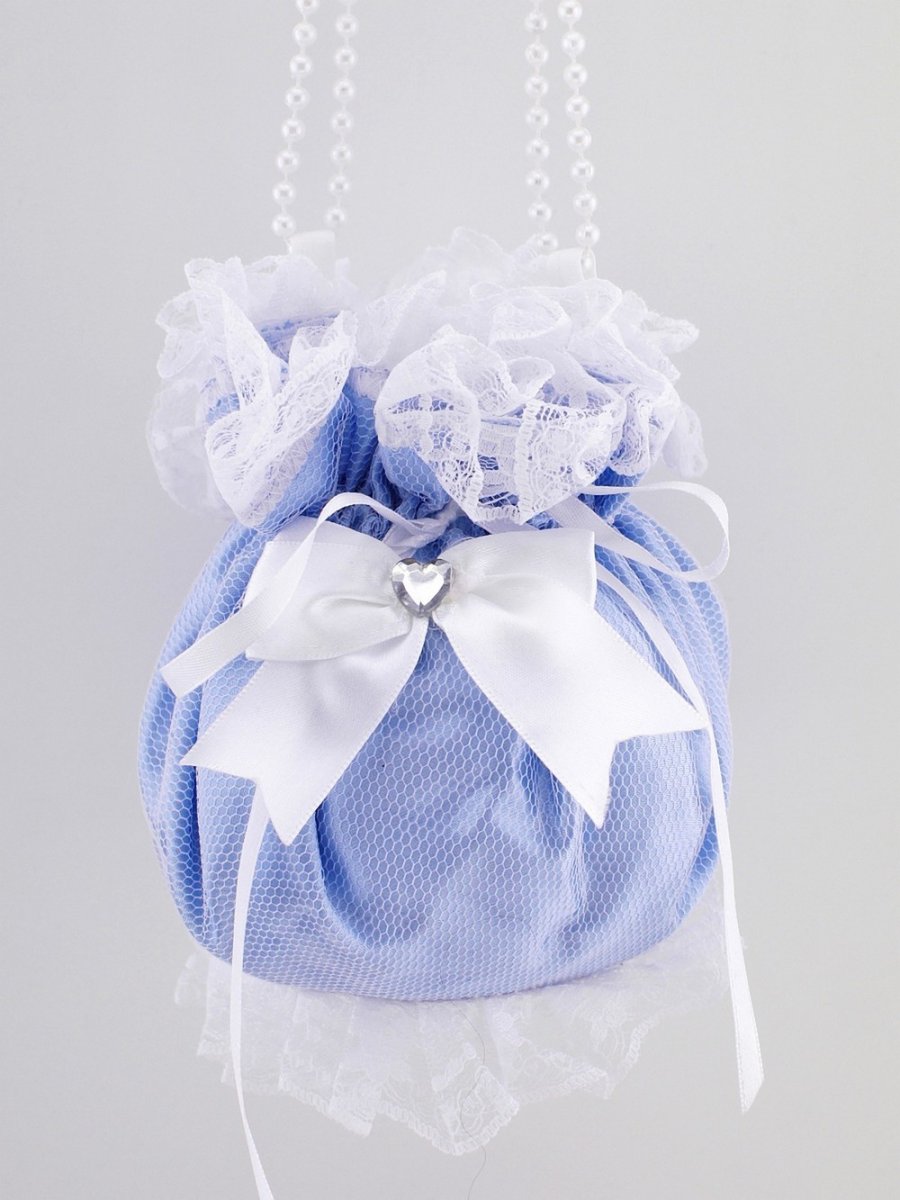 Pomparůrka modrá , kabelka pro nevěstu DS5