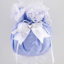 Pomparůrka modrá , kabelka pro nevěstu DS5