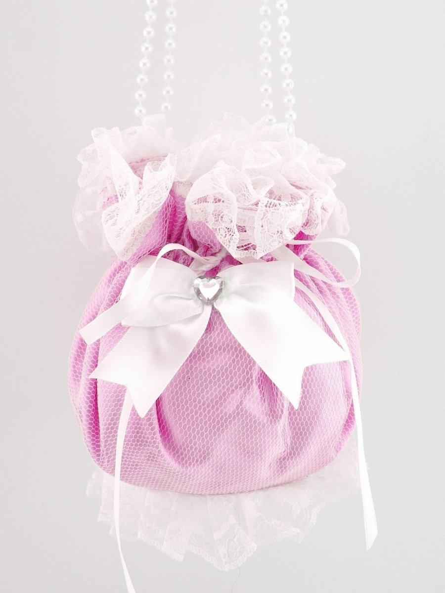 Pomparůrka růžová , kabelka pro nevěstu SS2