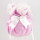 Pomparůrka růžová , kabelka pro nevěstu SS2