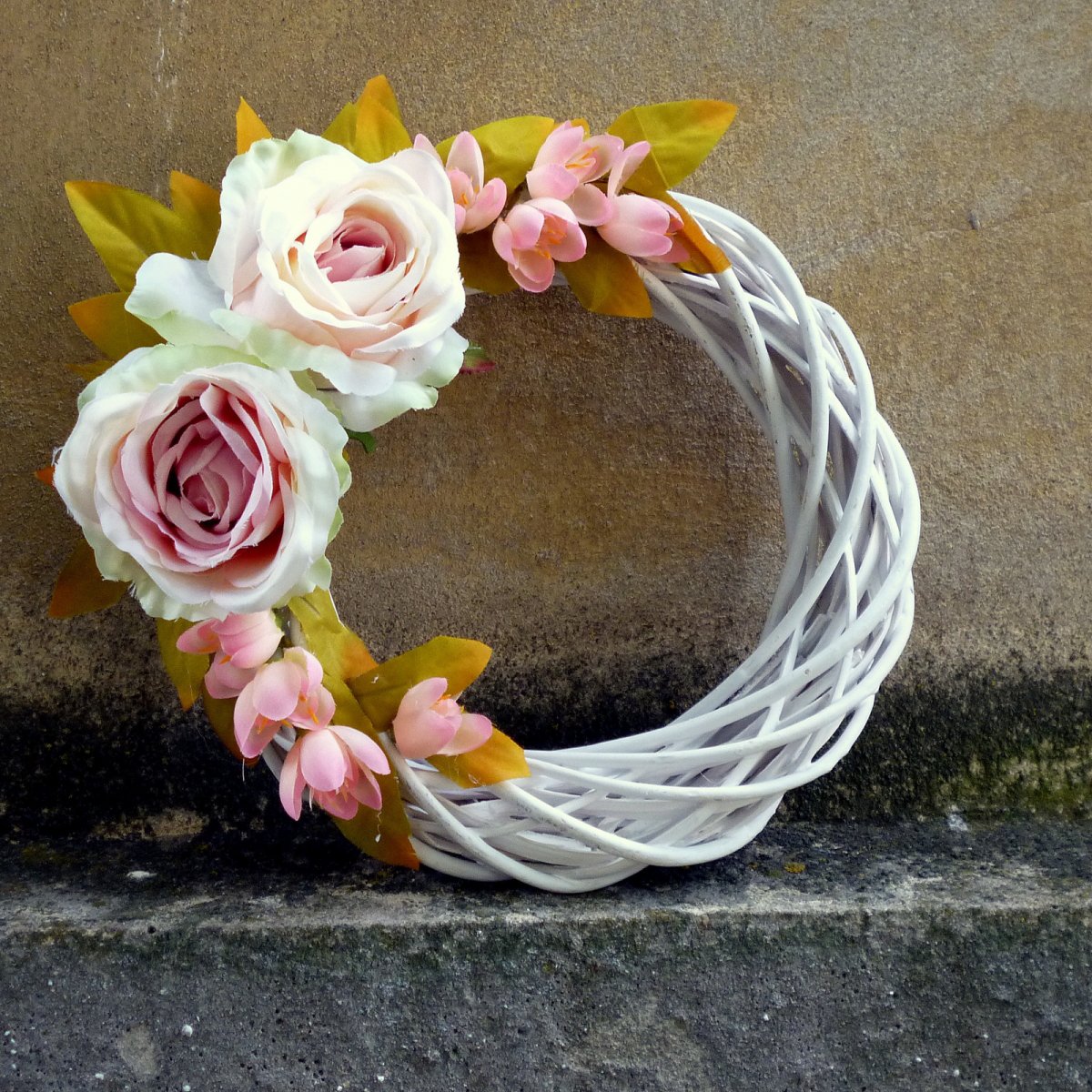 Princezna ze mlejna_věnec na dveře