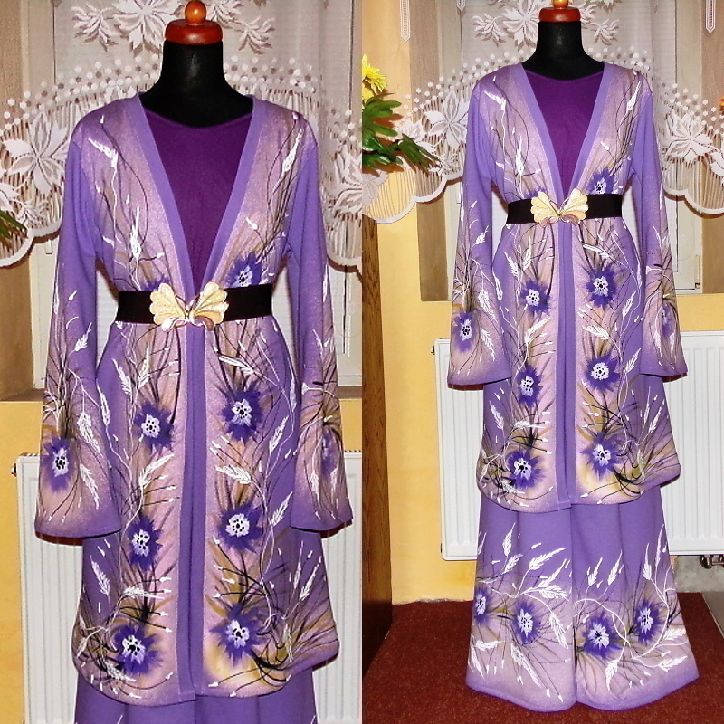  Kabátek malovaný-teplejší