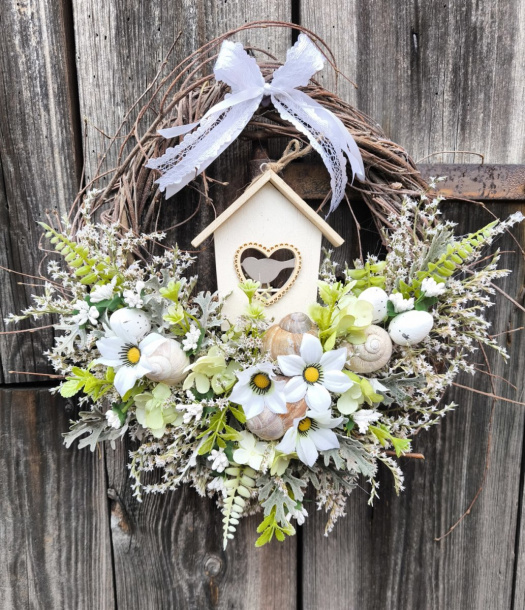 Věneček s domečkem