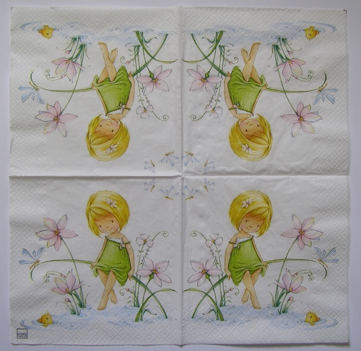 Ubrousek pro tvoření - 33 x 33 cm - D97