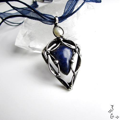 Náhrdelník - lapis lazuli