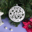 Háčkovaná koulička č.4