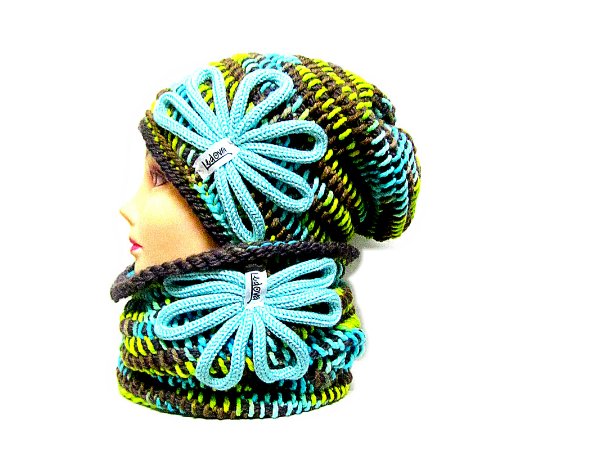 100%MERINO-RUČNĚ BARVENÉ / VLNA+ALPAKA