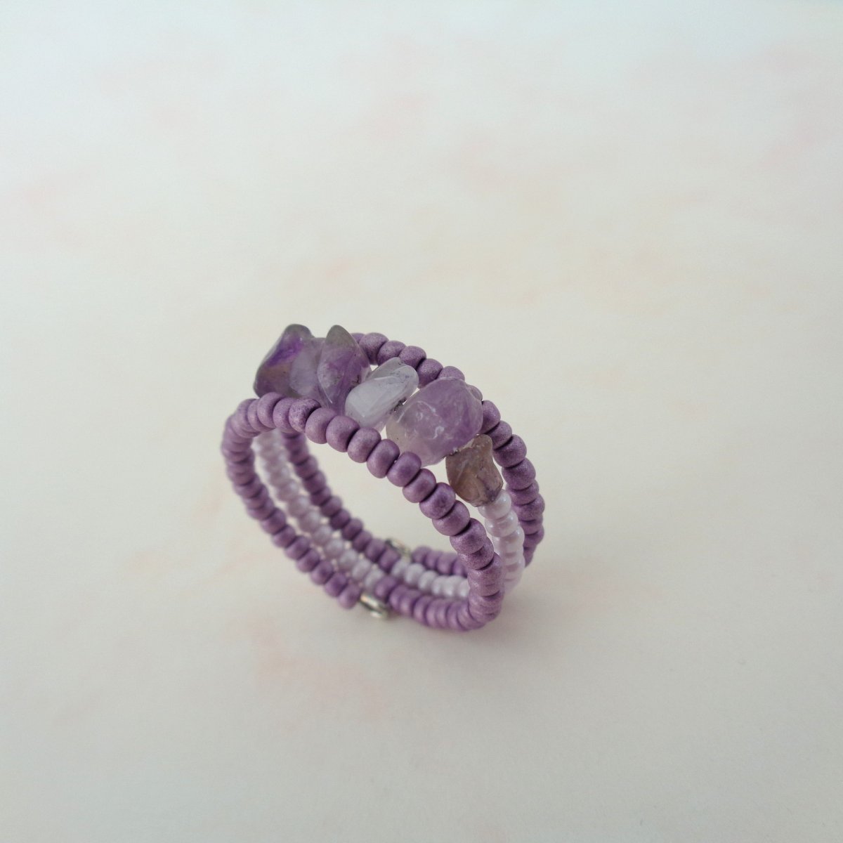 Prstýnek ,,S ametystem"