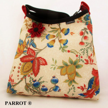 SUMMER FlLOWER * hand made bag - PARROT®
