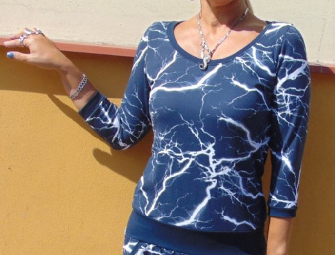 Tričko blesky XS - XXXL